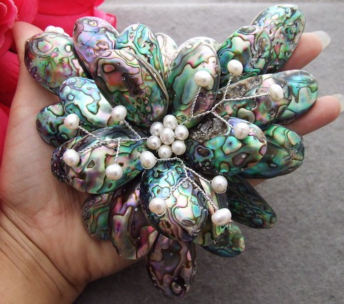 2strands white pearl - 20",