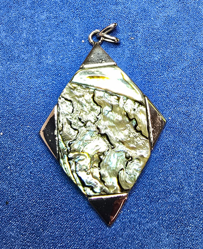 Silver tone signed exquisite - silver,