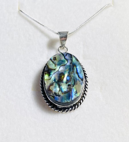 Stunning abalone shell oval - stunning,