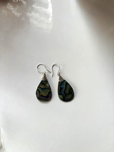 Black green teardrop mother - green,