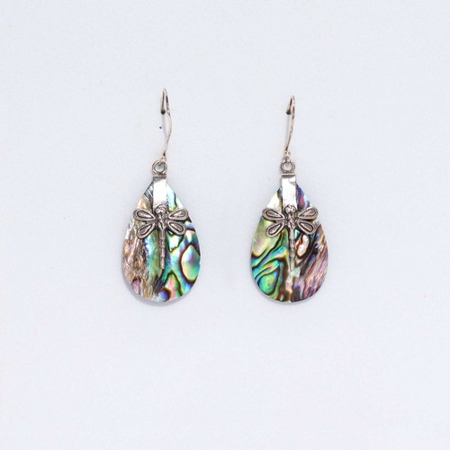 Shell silver earrings - shell,