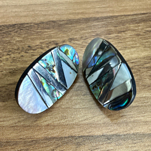 Oval mother pearl - mother, pearl/abalone