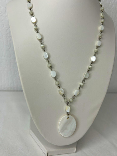 White mother pearl - white,
