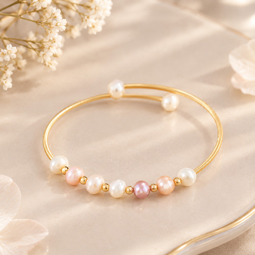 Mixed pearl slider - mixed,