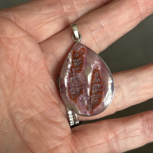 Vintage 925 silver inlaid - 925,
