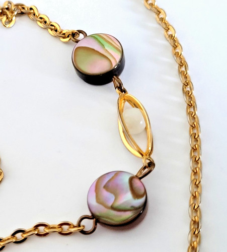 Pretty chain necklace - ,