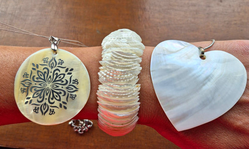 Vintage mother pearl - of,
