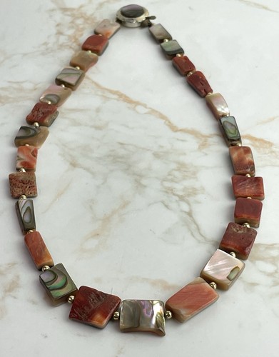 Vintage carved abalone - vintage,