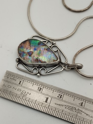Sterling silver paua shell - sterling,