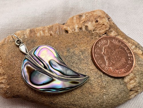 Vintage alpaca mexico abalone - alpaca,